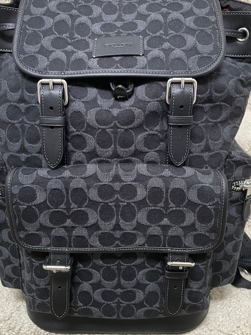 Coach SPRINT BACKPACK IN SIGNATURE DENIM
SILVER/BLACK caj57 - Picture 2 of 9